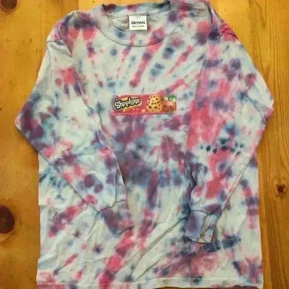 Long sleeve tie dyed shirt. I have 3 available. - Picture 7 of 7